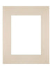 Paspartú Tamaño del Marco 28x35 cm - Tamaño de la Foto 18x24 cm - Tez