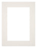 Paspartú Tamaño del Marco 18x24 cm - Tamaño de la Foto 9x13 cm - Gris Claro