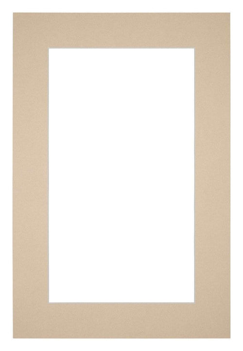 Paspartú Tamaño del Marco 62x93 cm - Tamaño de la Foto 50x70 cm - Beige