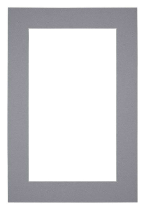 Paspartú Tamaño del Marco 62x93 cm - Tamaño de la Foto 50x70 cm - Gris