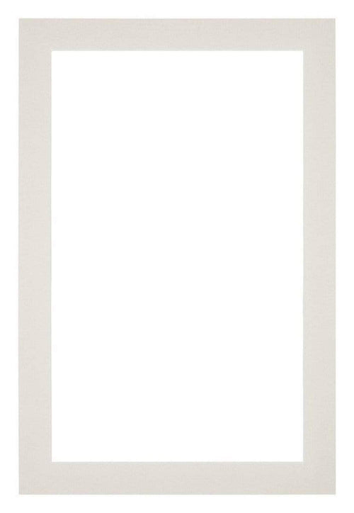 Paspartú Tamaño del Marco 60x90 cm - Tamaño de la Foto 55x85 cm - Gris Claro