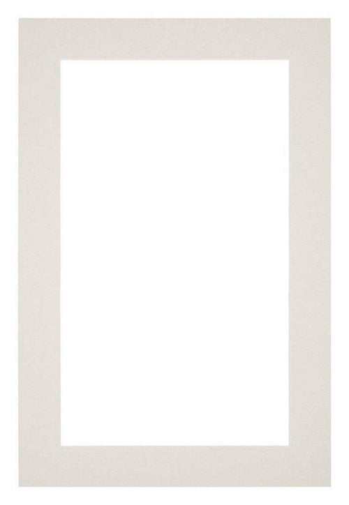 Paspartú Tamaño del Marco 62x93 cm - Tamaño de la Foto 55x85 cm - Gris Claro