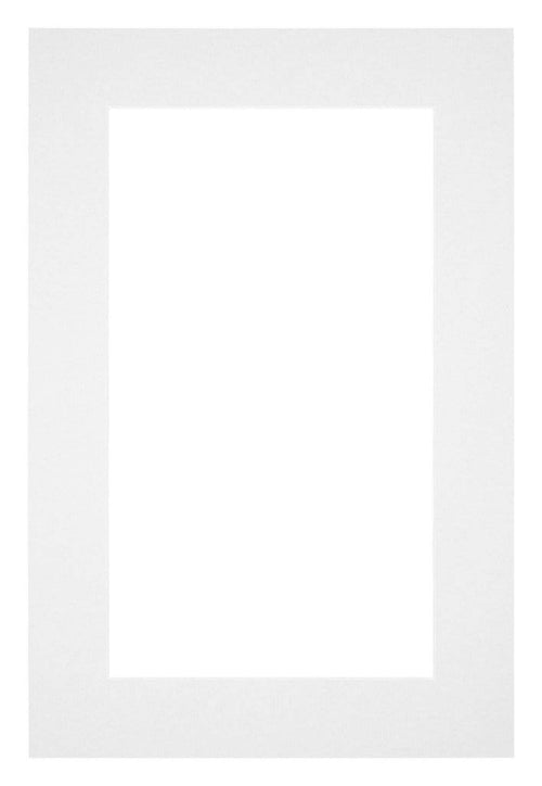 Paspartú Tamaño del Marco 62x93 cm - Tamaño de la Foto 50x70 cm - Blanco