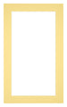 Paspartú Tamaño del Marco 30x50 cm - Tamaño de la Foto 20x30 cm - Amarillo