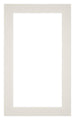 Paspartú Tamaño del Marco 30x50 cm - Tamaño de la Foto 20x30 cm - Gris Claro