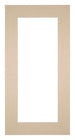 Paspartú Tamaño del Marco 45x80 cm - Tamaño de la Foto 40x55 cm - Beige