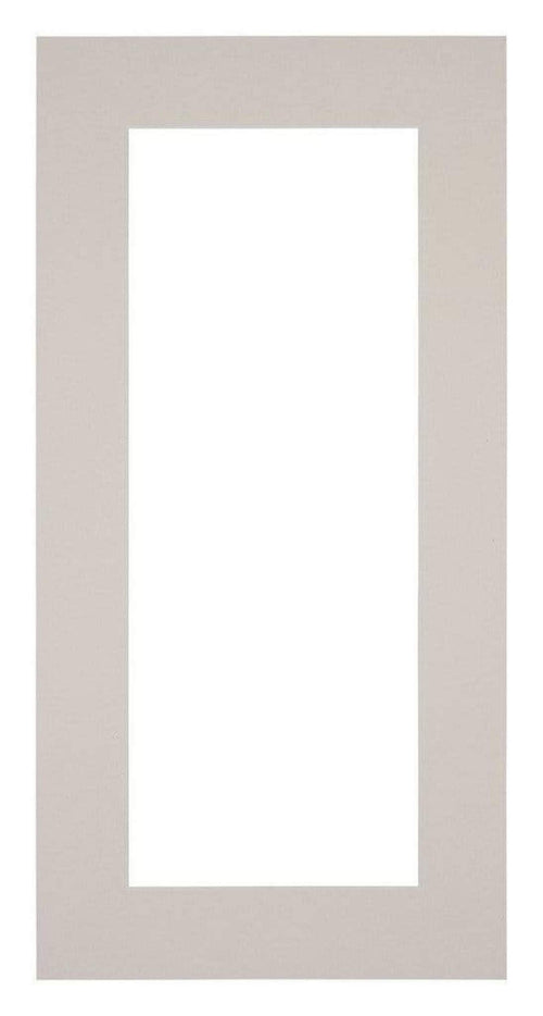 Paspartú Tamaño del Marco 45x80 cm - Tamaño de la Foto 40x60 cm - Granito Gris