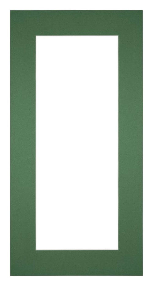 Paspartú Tamaño del Marco 45x80 cm - Tamaño de la Foto 40x55 cm - Bosque Verde