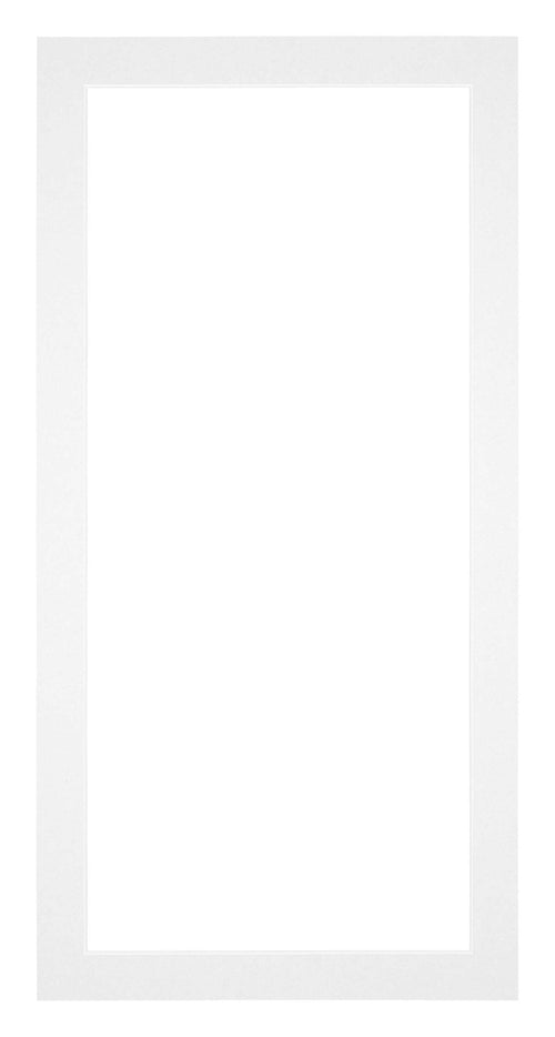 Paspartú Tamaño del Marco 40x80 cm - Tamaño de la Foto 35x75 cm - Blanco
