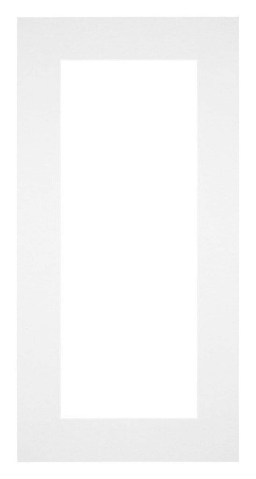 Paspartú Tamaño del Marco 45x80 cm - Tamaño de la Foto 40x60 cm - Blanco