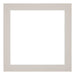 Paspartú Tamaño del Marco 20x20 cm - Tamaño de la Foto 13x13 cm - Granito Gris