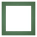 Paspartú Tamaño del Marco 40x40 cm - Tamaño de la Foto 30x30 cm - Bosque Verde