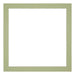 Paspartú Tamaño del Marco 30x30 cm - Tamaño de la Foto 25x25 cm - Menta Verde