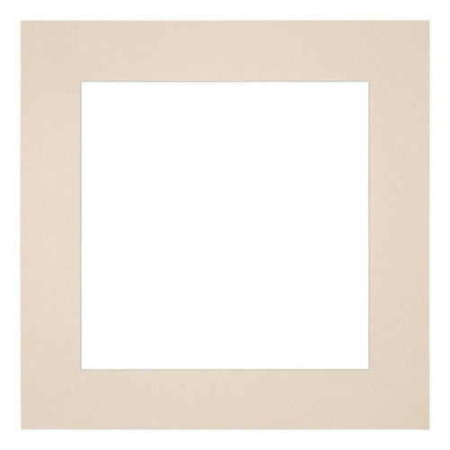 Paspartú Tamaño del Marco 25x25 cm - Tamaño de la Foto 13x13 cm - Tez