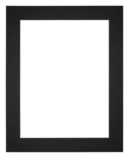 Paspartú Tamaño del Marco 50x75 cm - Tamaño de la Foto 40x55 cm - Negro