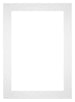 Paspartú Tamaño del Marco 25x35 cm - Tamaño de la Foto 15x20 cm - Blanco