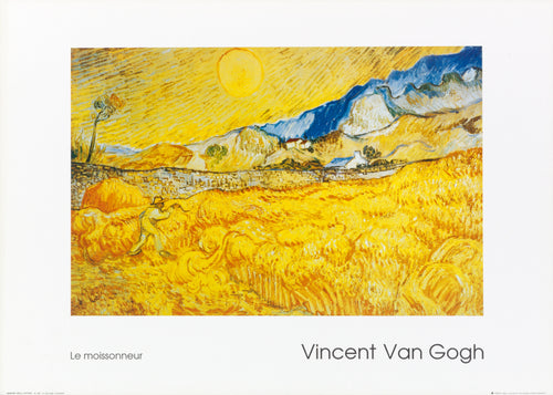 Vincent Van Gogh Il Mietitore Reproducción de arte 70x50cm | Yourdecoration.es