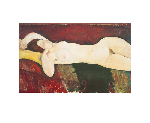 Amadeo Modigliani Grande Nudo Reproducción de arte 30x24cm | Yourdecoration.es