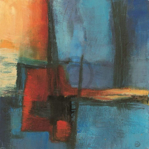 Bea Danckaert Abstract Night Reproducción de arte 30x30cm | Yourdecoration.es