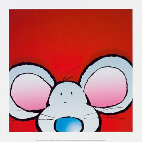 Jean Paul Courtsey Mouse Reproducción de arte 30x30cm | Yourdecoration.es