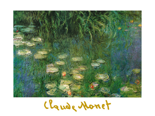 Claude Monet Ninfee dell'Orangerie Reproducción de arte 80x60cm | Yourdecoration.es