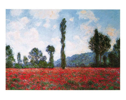 Claude Monet Campo di papaveri Reproducción de arte 50x40cm | Yourdecoration.es