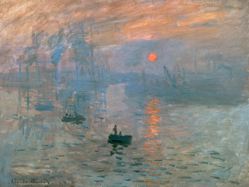 Claude Monet Impressionismo il levar Reproducción de arte 80x60cm | Yourdecoration.es