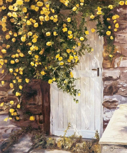 Christian Sommer Sommergarten Reproducción de arte 98x118cm | Yourdecoration.es