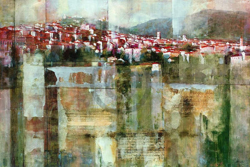 Douglas Tuscan Hillside Reproducción de arte 91x61cm | Yourdecoration.es