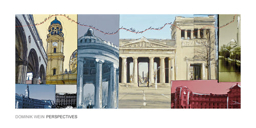 Dominik Wein München II Reproducción de arte 100x50cm | Yourdecoration.es