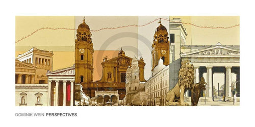 Dominik Wein München III Reproducción de arte 100x50cm | Yourdecoration.es