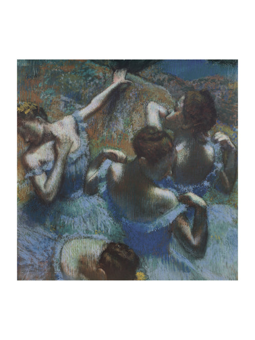 Edgar Degas Blue Dancers Reproducción de arte 60x80cm | Yourdecoration.es