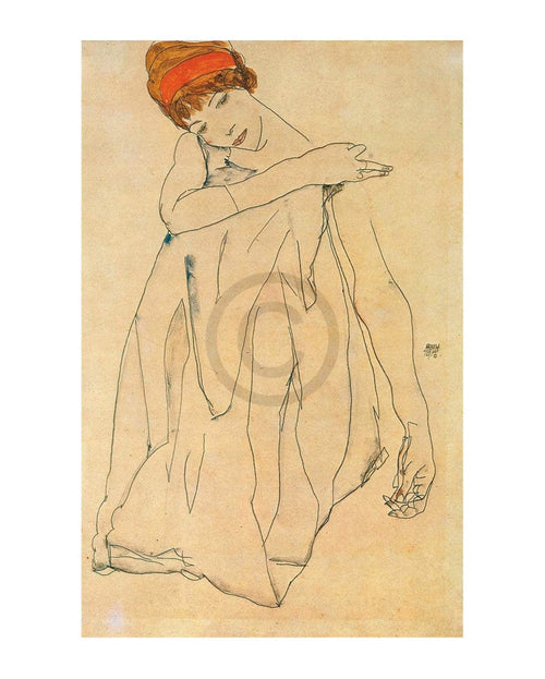 Egon Schiele  Die Tänzerin Reproducción de arte 40x50cm | Yourdecoration.es