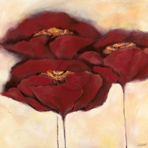 Elena Filatov Mohn in Milch I Reproducción de arte 70x70cm | Yourdecoration.es