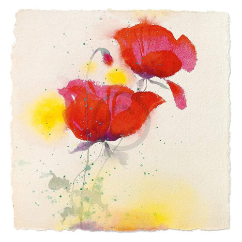 Andrea Fontana Papaveri I Reproducción de arte 70x70cm | Yourdecoration.es