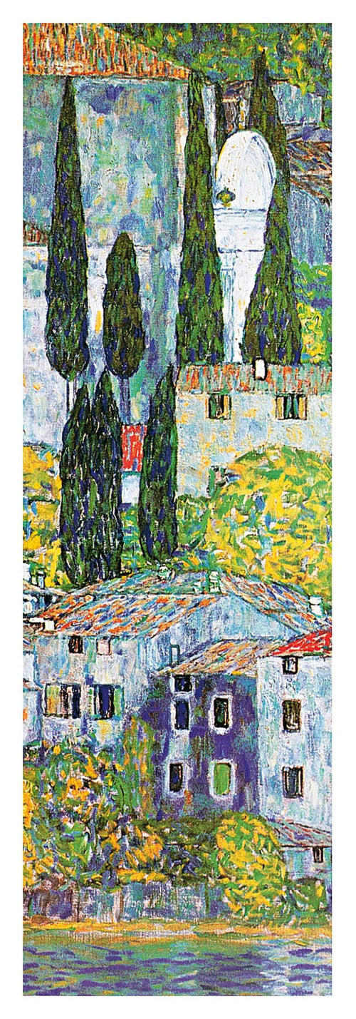 Gustav Klimt Chiesa a cassone sul garda Reproducción de arte 35x100cm | Yourdecoration.es