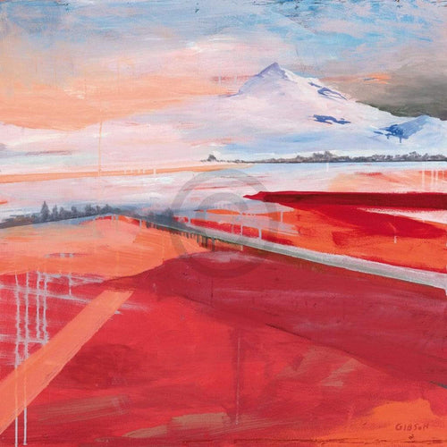 Stefan Gibson Berg Reproducción de arte 98x98cm | Yourdecoration.es