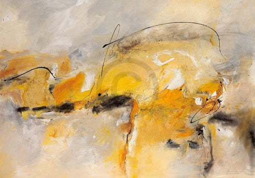 Isolde Folger Giallo II Reproducción de arte 100x70cm | Yourdecoration.es