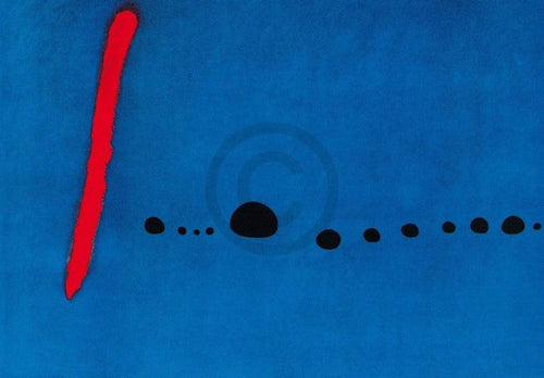 Joan Miro  Bleu II Reproducción de arte 100x70cm | Yourdecoration.es