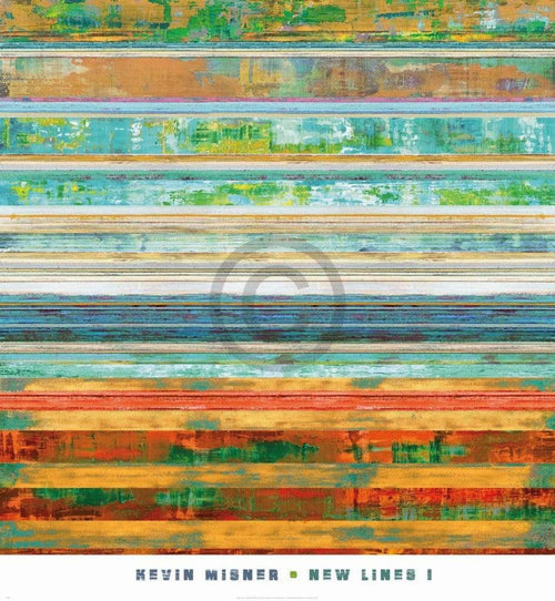 Kevin Misner New Line 1 Reproducción de arte 61x66cm | Yourdecoration.es