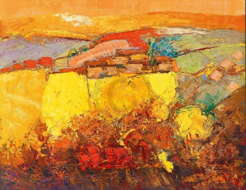 Madjid Rapsfeld Reproducción de arte 90x70cm | Yourdecoration.es