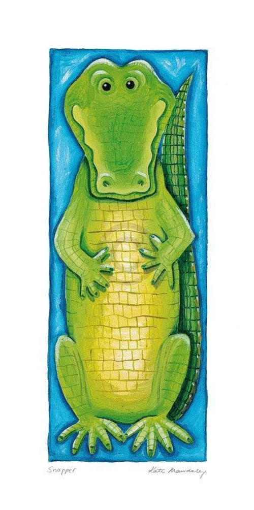 Kate Mawdsley Snapper Reproducción de arte 15x30cm | Yourdecoration.es
