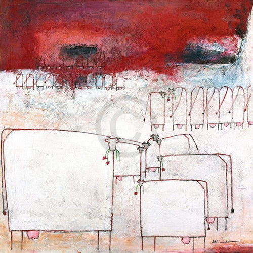 Marianne Kindt Lunch Reproducción de arte 70x70cm | Yourdecoration.es