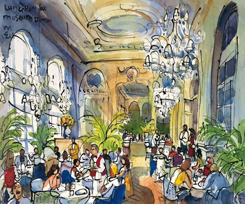 Michael Leu  Luncheon, Musée d'Orsay Reproducción de arte 60x50cm | Yourdecoration.es
