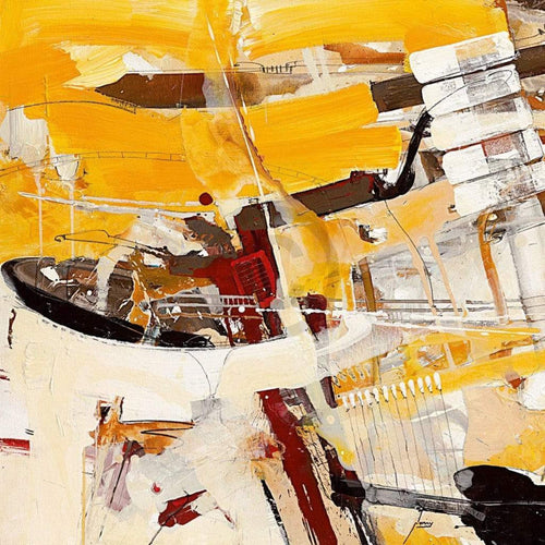 Norbert Mayer Ein konservierter Gedanke Reproducción de arte 70x70cm | Yourdecoration.es