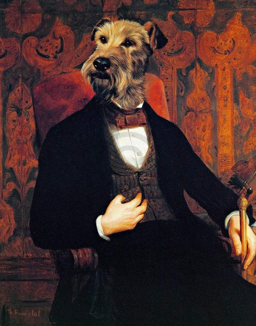 Thierry Poncelet Monsieur Reproducción de arte 28x35cm | Yourdecoration.es