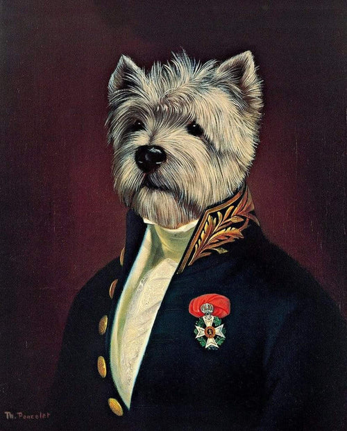 Thierry Poncelet The Officer's Mess Reproducción de arte 28x35cm | Yourdecoration.es