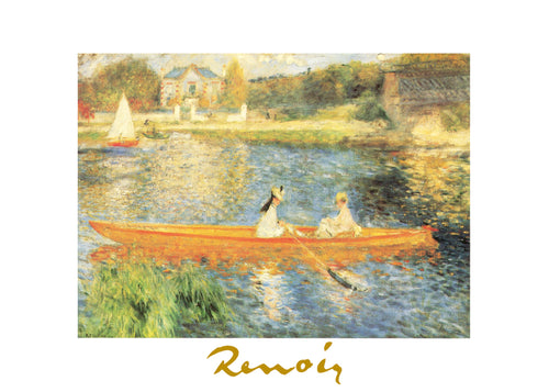 Auguste Renoir La Senna ad asnieres Reproducción de arte 70x50cm | Yourdecoration.es