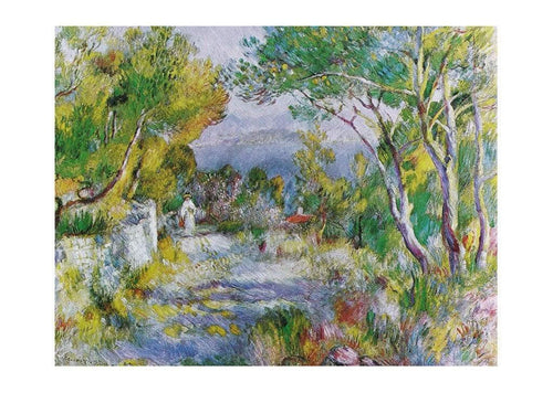 Auguste Renoir L'Estaque, 1882 Reproducción de arte 70x50cm | Yourdecoration.es