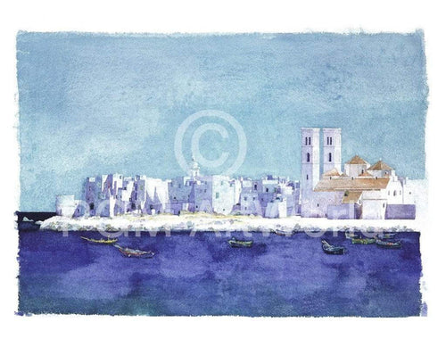 Ralf Westphal Molfetta, Apulien Reproducción de arte 90x70cm | Yourdecoration.es